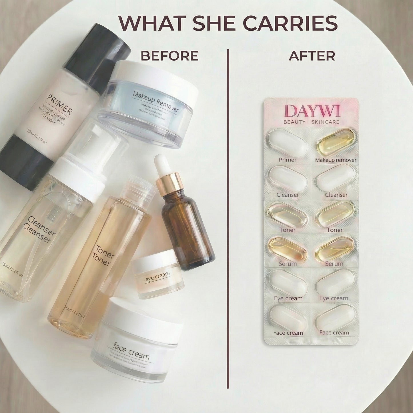 Daywi 7-in-1 Capsule Skincare Routine